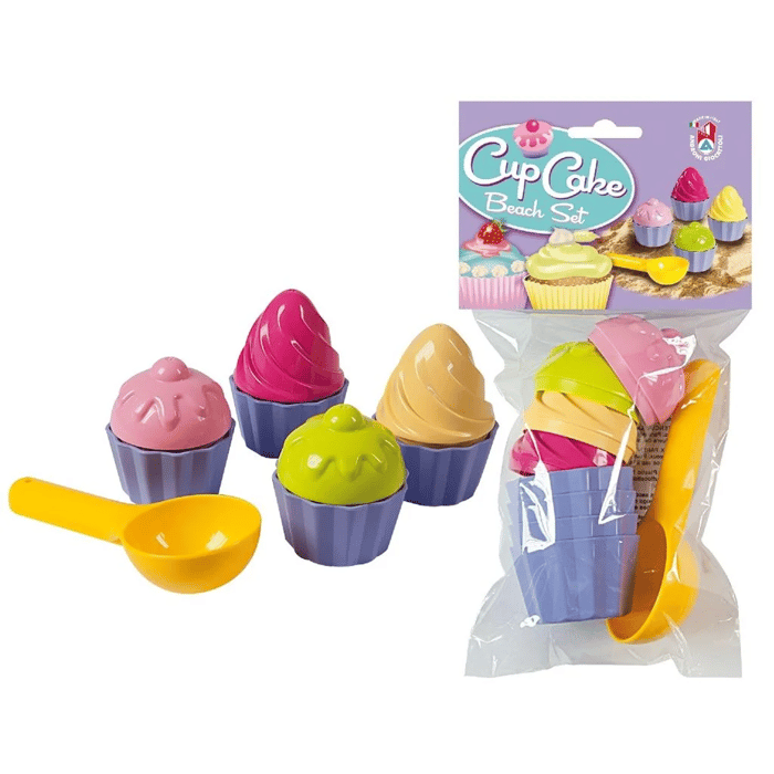 Sand Moulds - Cupcakes, 9 pcs