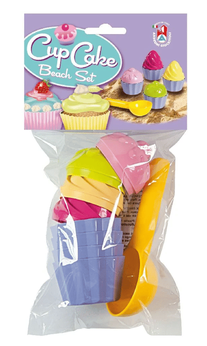 Sand Moulds - Cupcakes, 9 pcs