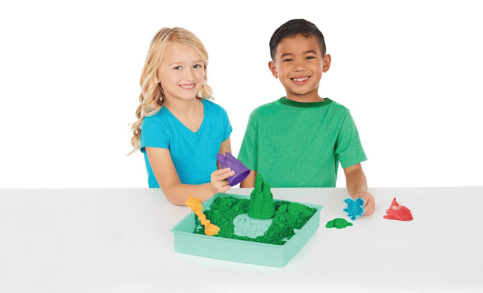 Kinetic Sand® - Sandbox Set, Green, 454 grams