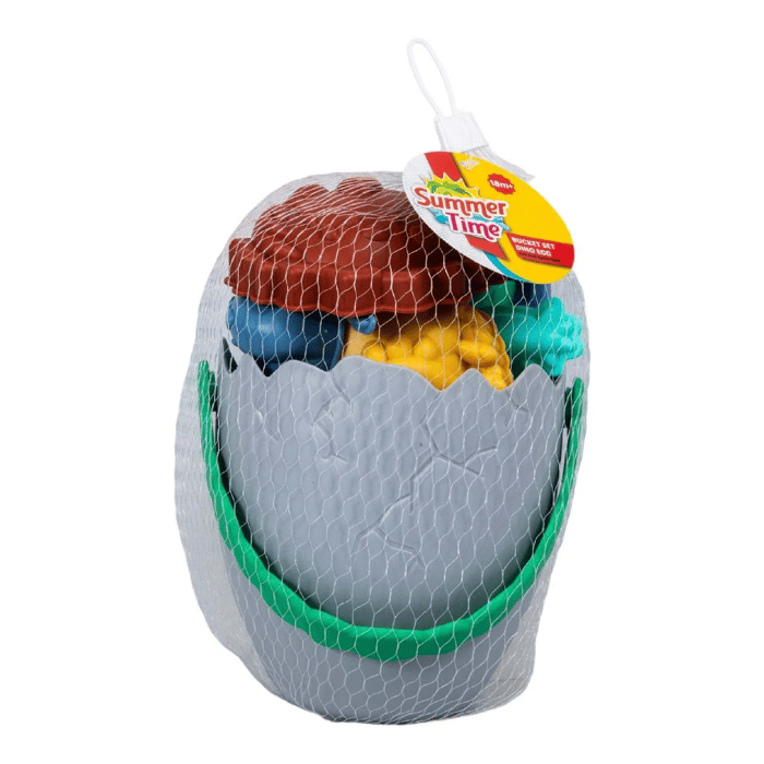 Bucket Set - Dino Egg, 7 pcs