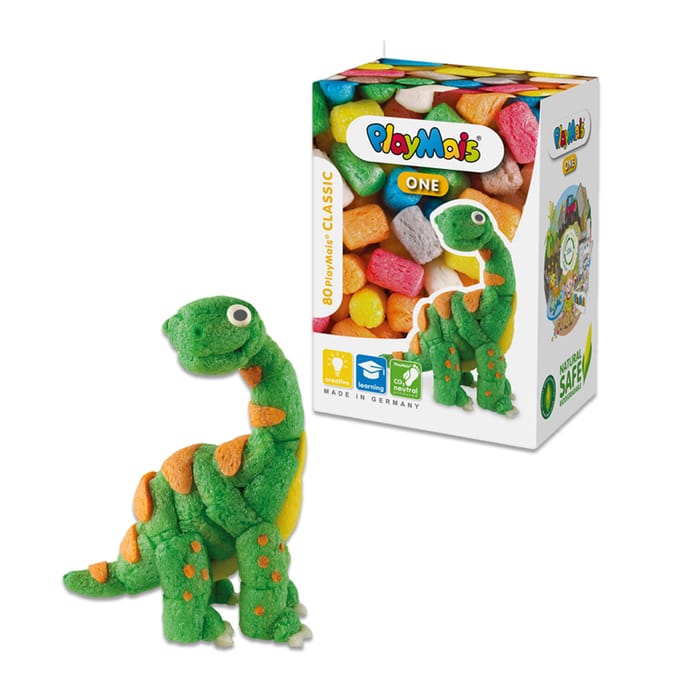 PlayMais Classic One - Dinosaur, 80 pcs