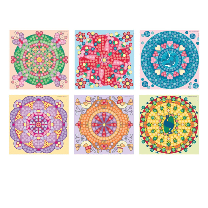 PlayMais Mosaic Trendy - Mandalas, 3000 pcs