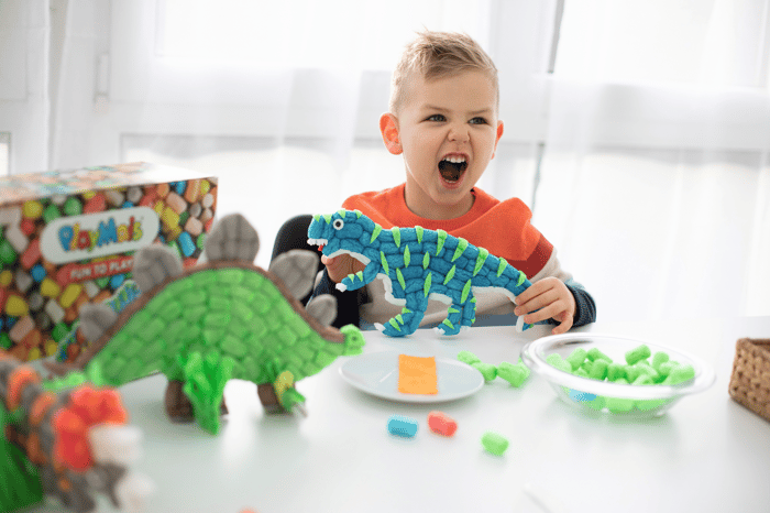 PlayMais Classic Fun To Play - Dinosaurs, 500 pcs