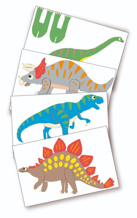 PlayMais Classic Fun To Play - Dinosaurs, 500 pcs