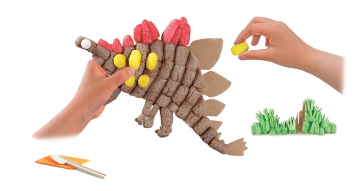 PlayMais Classic Fun To Play - Dinosaurs, 500 pcs