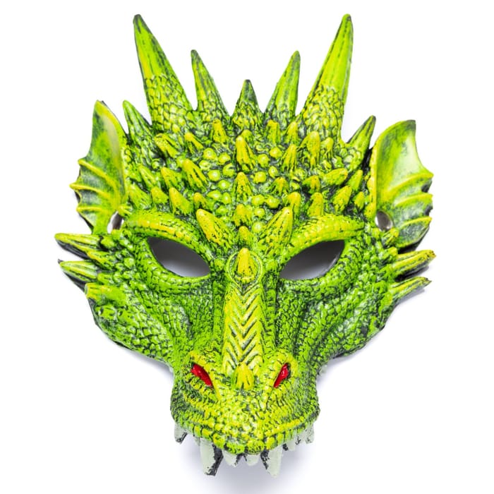 Dragon Mask - Green