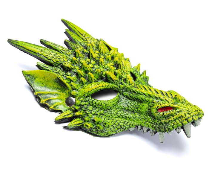 Dragon Mask - Green