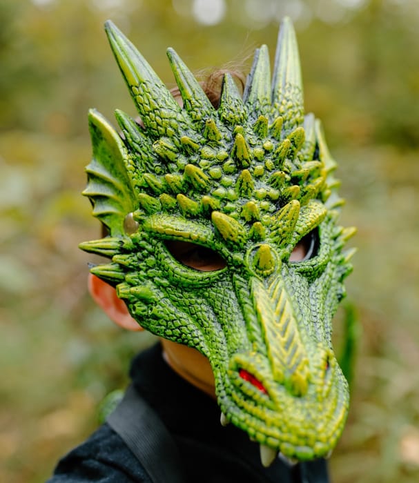 Dragon Mask - Green