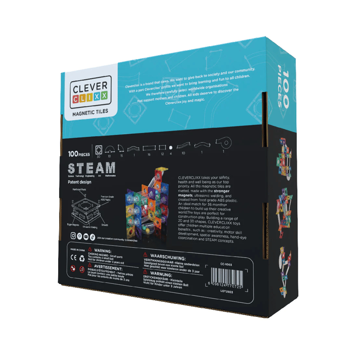 Cleverclixx | Dazzling Lights Ball Run, 100 pcs
