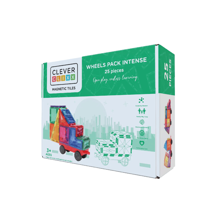 Cleverclixx | Intense Wheels Pack, 25 pcs