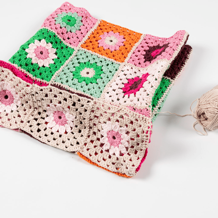 Learn to Crochet - Make Your Own Granny Square Bag