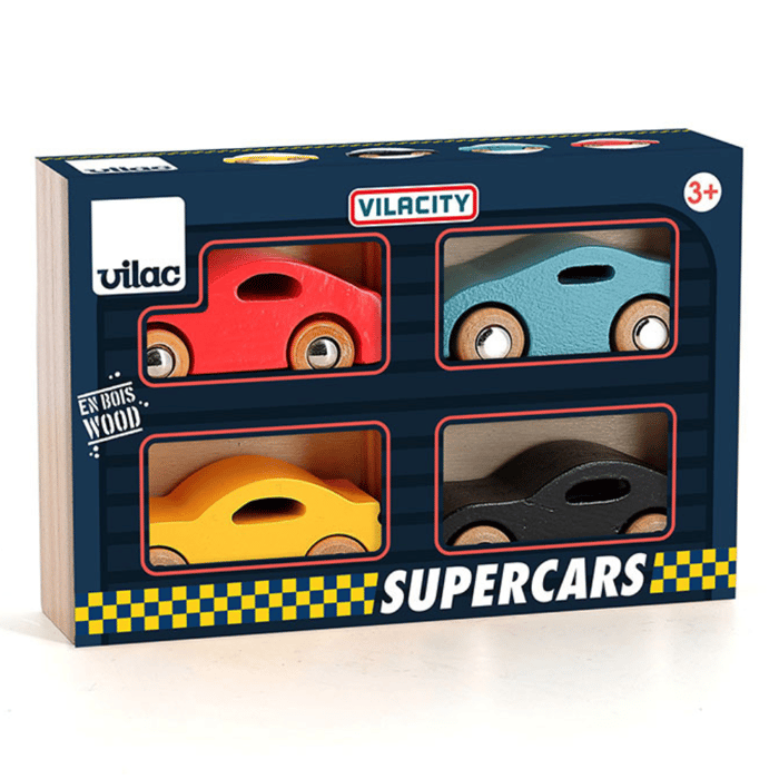 Vilacity - Race Cars, 4 pcs