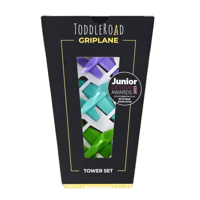 ToddleRoad Griplane Control Tower Set w. 3 Planes