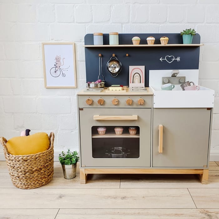 Play Kitchen - Linum (Grey)