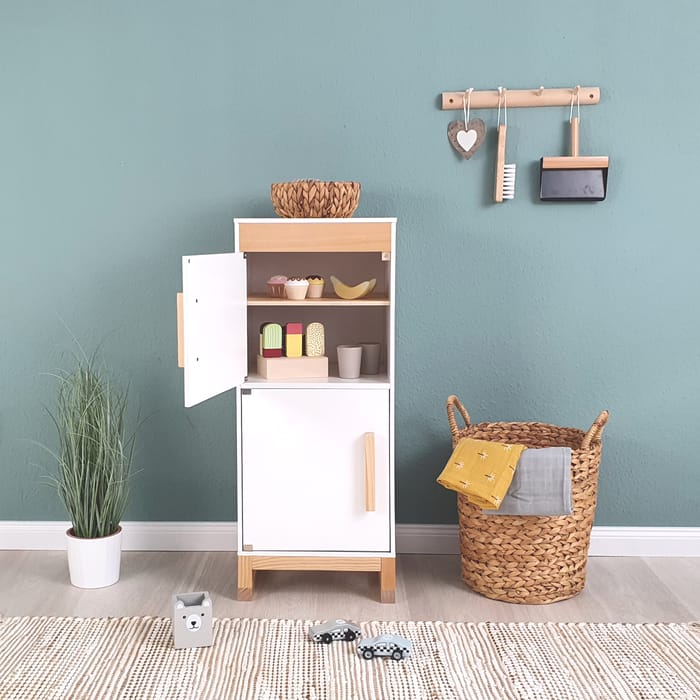 Refrigerator with Freezer - Ficus (White)