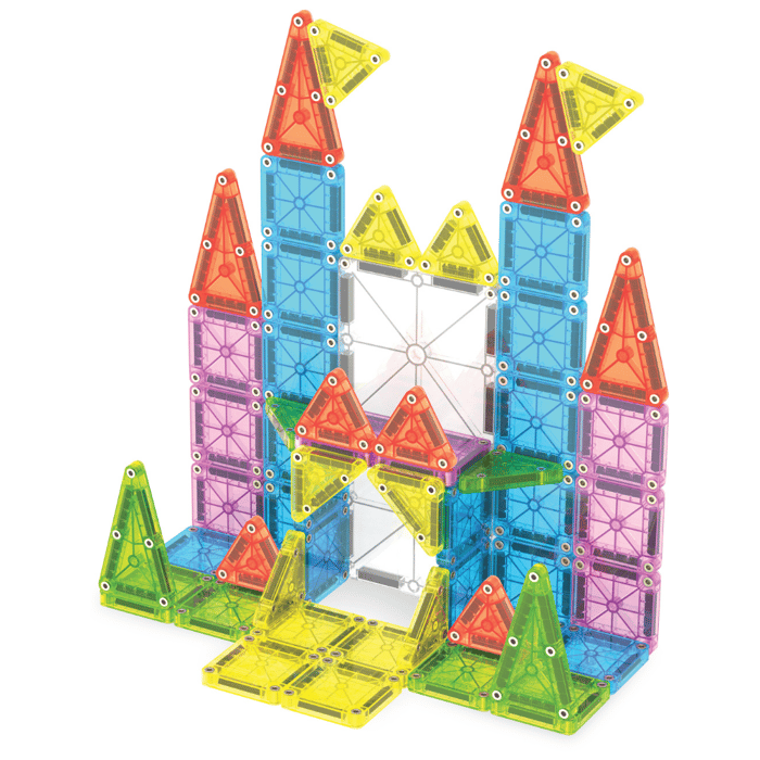 Magna-Tiles | microMAGS Travel Deluxe, 55 pcs