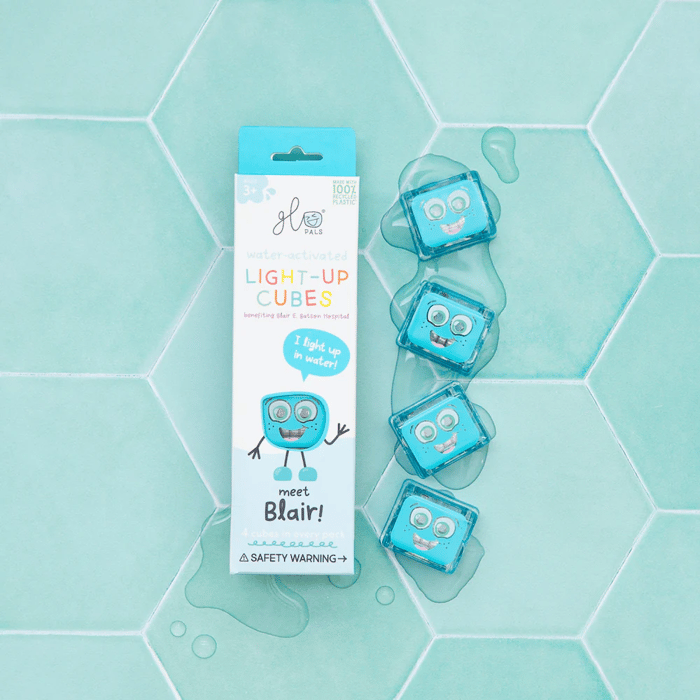Sensory Light-Up Water Cubes - Blair, 4 pcs