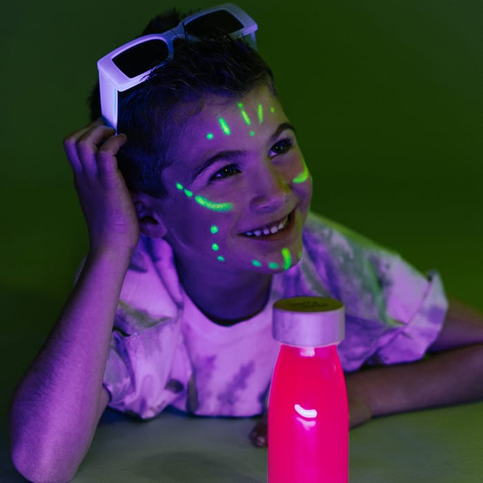 Sensory Bottle - Glow-in-the-Dark Pink