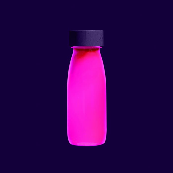 Sensory Bottle - Glow-in-the-Dark Pink