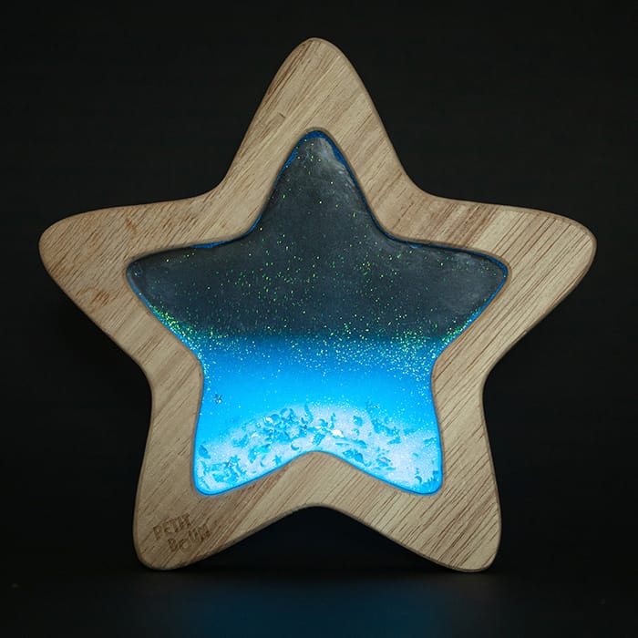 Sensory Flow Star - Orionis, Glow-in-the-Dark