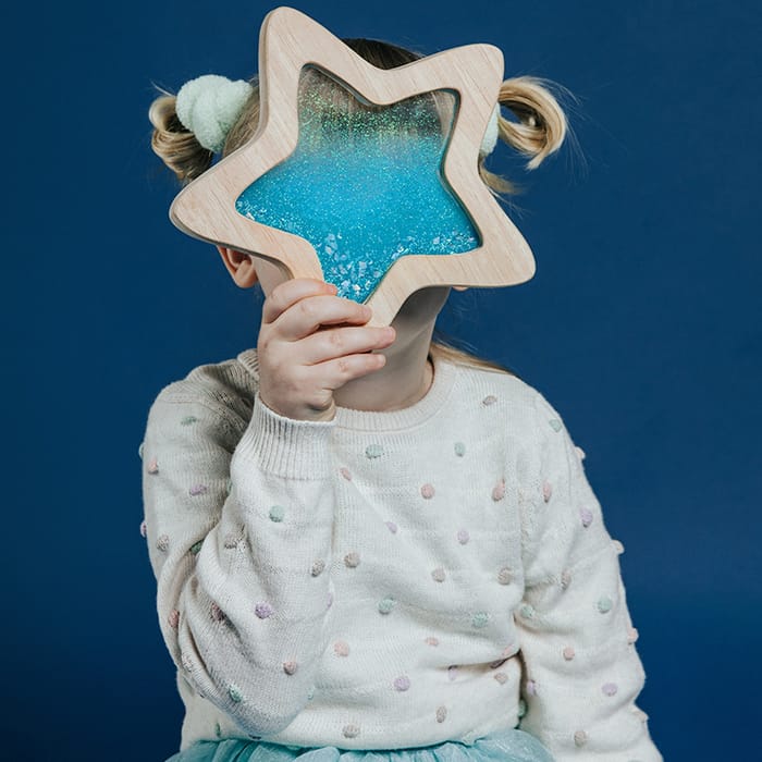 Sensory Flow Star - Orionis, Glow-in-the-Dark