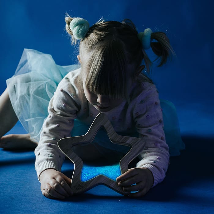 Sensory Flow Star - Orionis, Glow-in-the-Dark