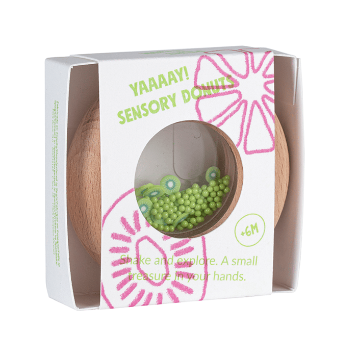 Sensory Donut Ø7 cm - Kiwis