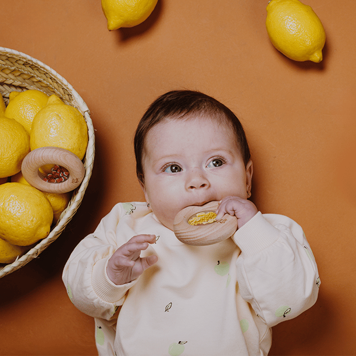 Sensory Donut Ø7 cm - Lemons