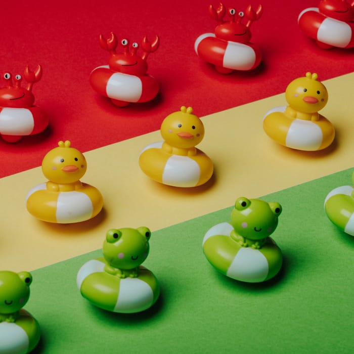 Sensory Water Ball - Happy Bubble Duckies