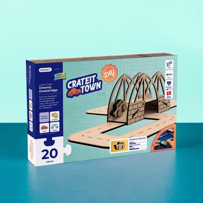 Crateit Town - Dreamy Drawbridge, 20 pcs