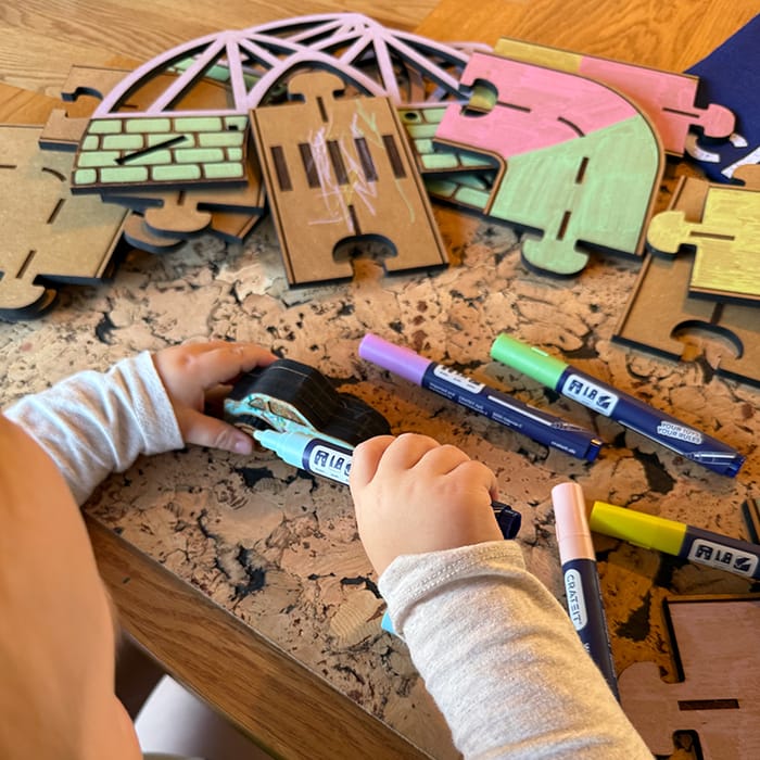Crateit Town - Dreamy Drawbridge, 20 pcs