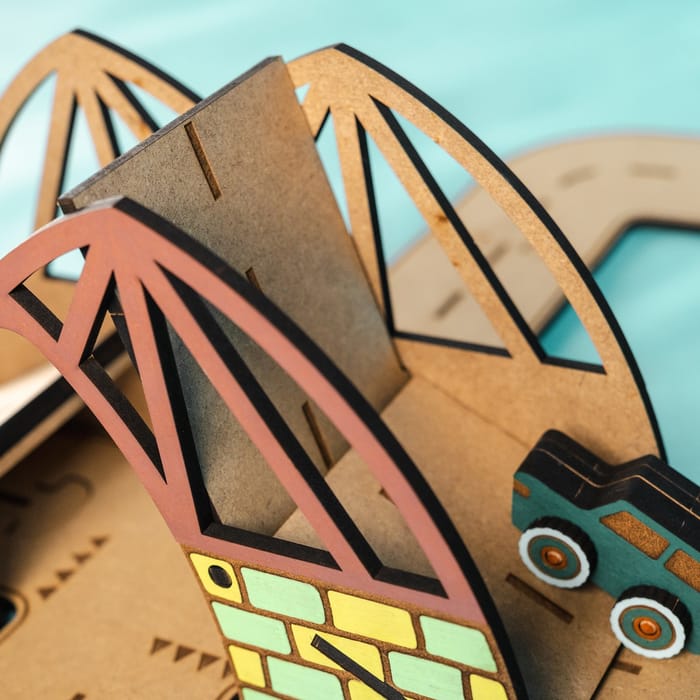 Crateit Town - Dreamy Drawbridge, 20 pcs