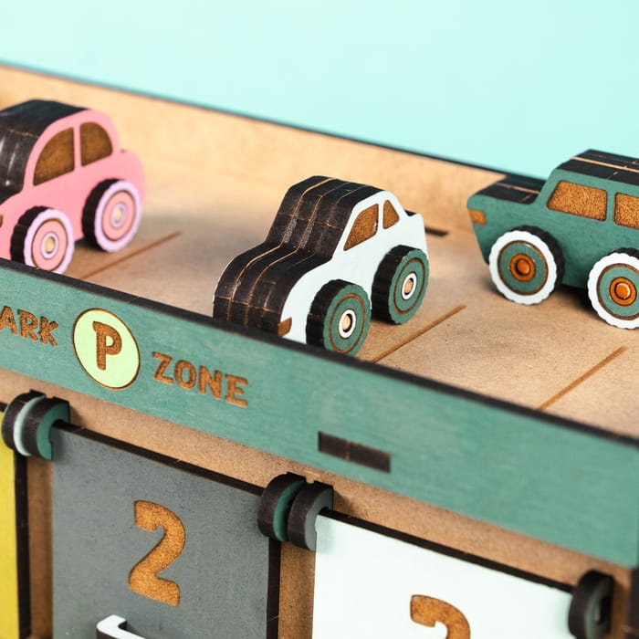 Crateit Town - City Park Zone, 36 pcs