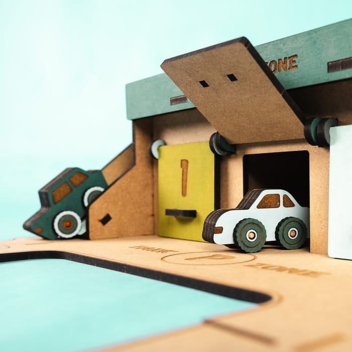 Crateit Town - City Park Zone, 36 pcs