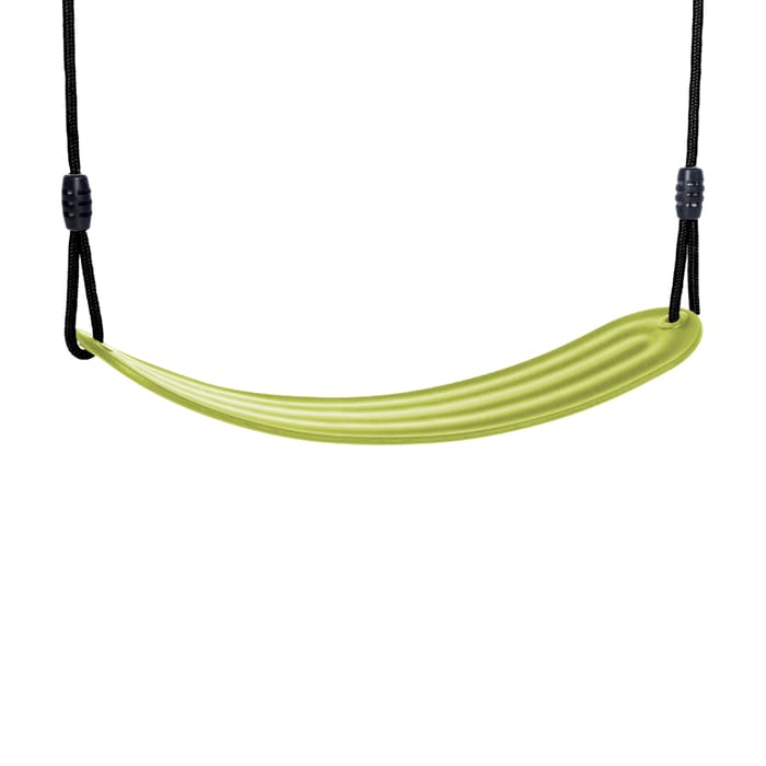 Soft Swing Seat 67x14 cm - Lime (Black Rope)