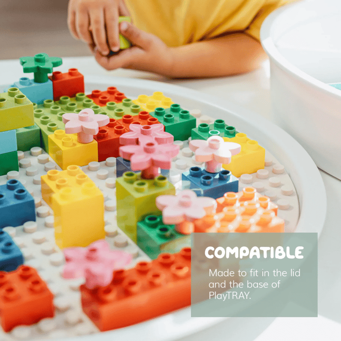 PlayTRAY Building Block Mat - Green
