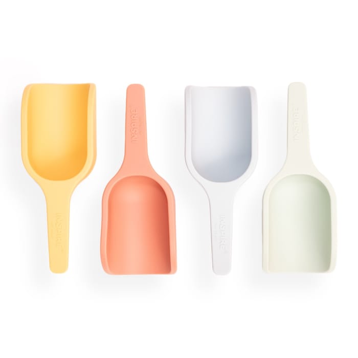 Mini Scoops for Sensory Play - Pastel, 4 pcs