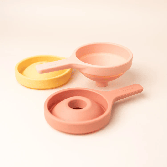 Funnels for Sensory Play - Coral, 3 pcs