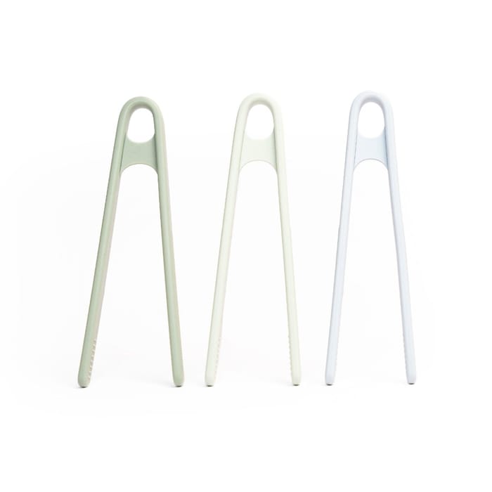 Tongs for Sensory Play - Green, 3 pcs