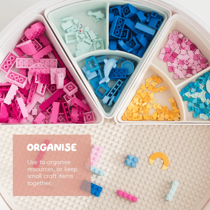 PlayTRAY Storage Inserts - Sand, 3 pcs