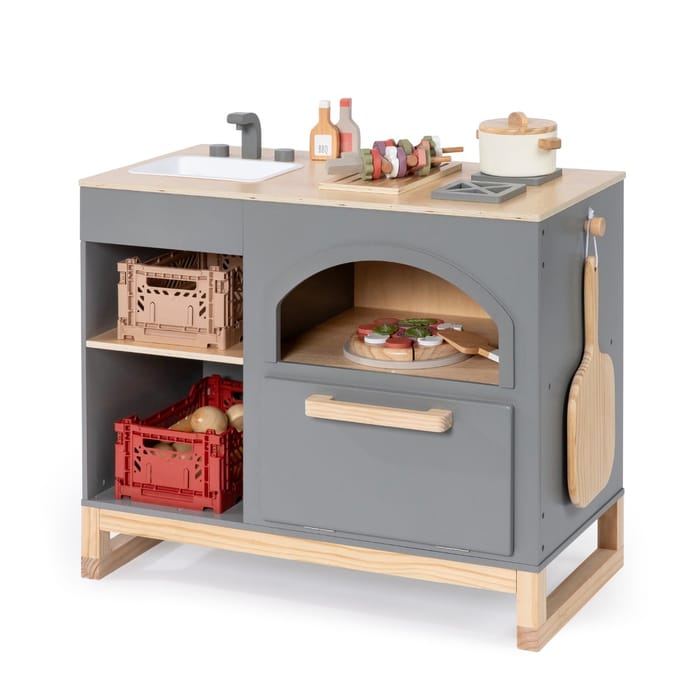Play Kitchen with Pizza Oven - Taxus (Grey)