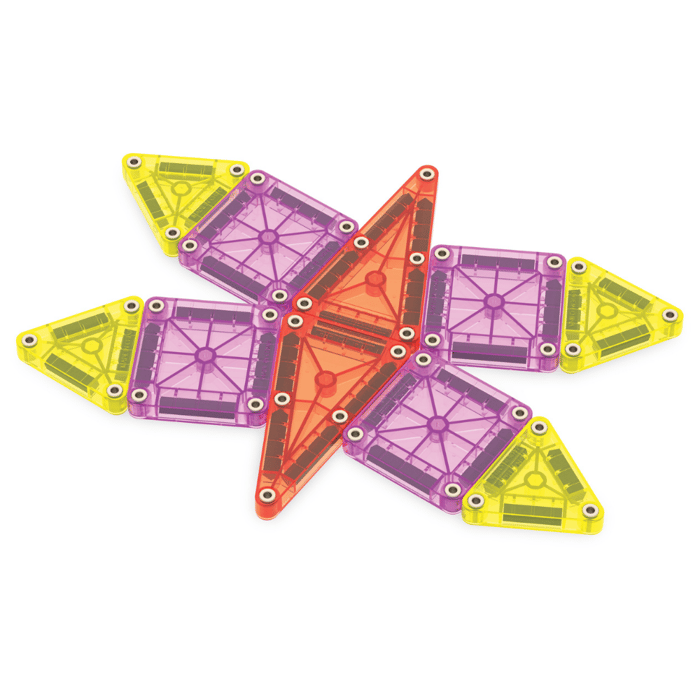 Magna-Tiles | microMAGS Travel Deluxe, 55 pcs