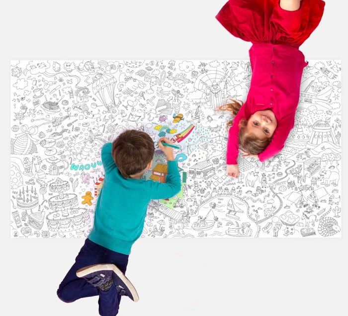 Colouring Poster XXL - Fantasy World