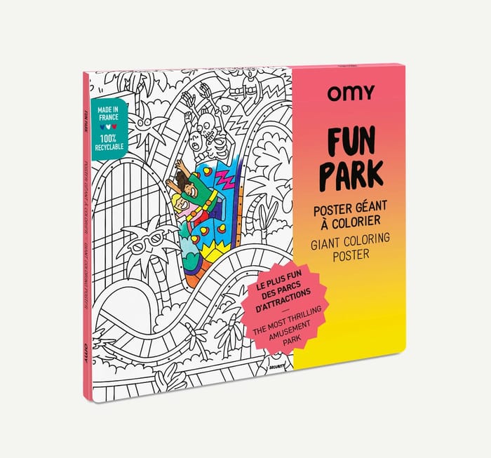 Colouring Poster - Fun Park