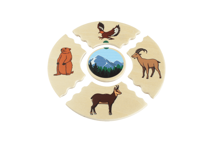 Layered Puzzle - Animal Habitats