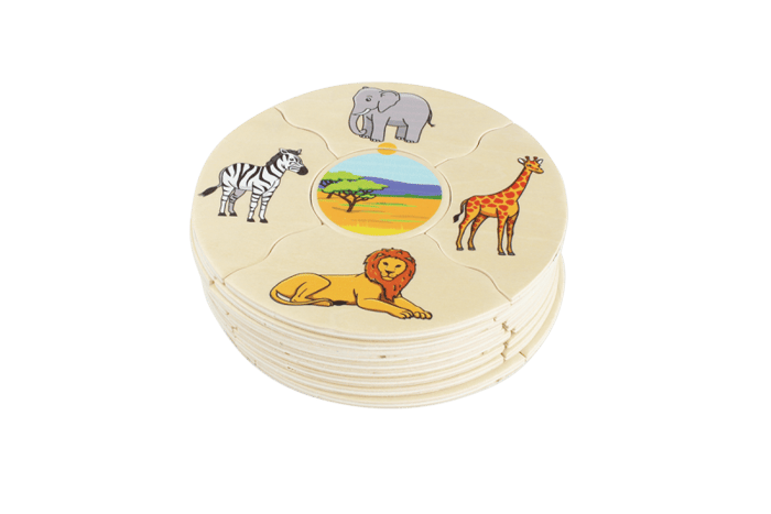 Layered Puzzle - Animal Habitats