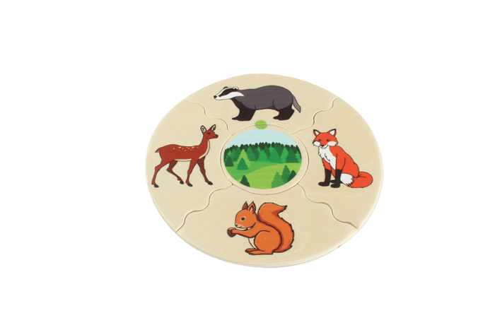 Layered Puzzle - Animal Habitats