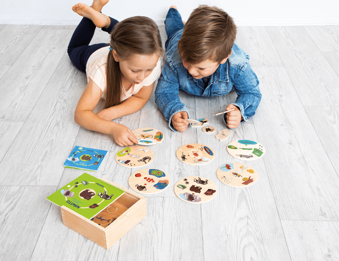 Layered Puzzle - Animal Species