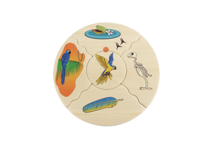 Layered Puzzle - Animal Species