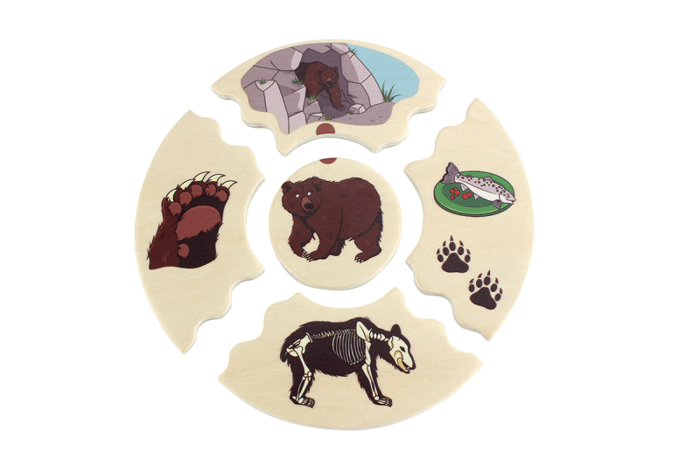 Layered Puzzle - Animal Species